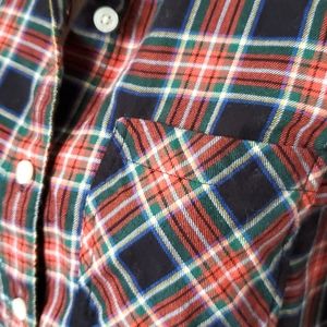 Classic Old Navy Plaid Flannel Button Up Shirt